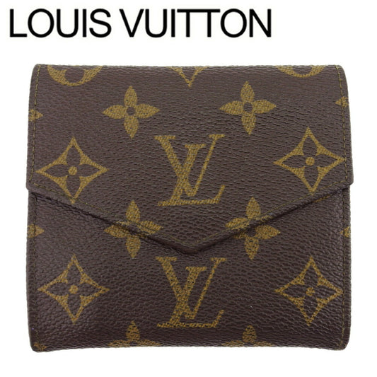 LOUIS VUITTON Bifold Wallet M61660 Brown beige Portonebi (old type)