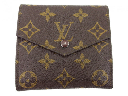 LOUIS VUITTON Bifold Wallet M61660 Brown beige Portonebi (old type)