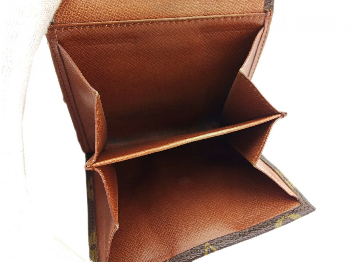 LOUIS VUITTON Bifold Wallet M61660 Brown beige Portonebi (old type)