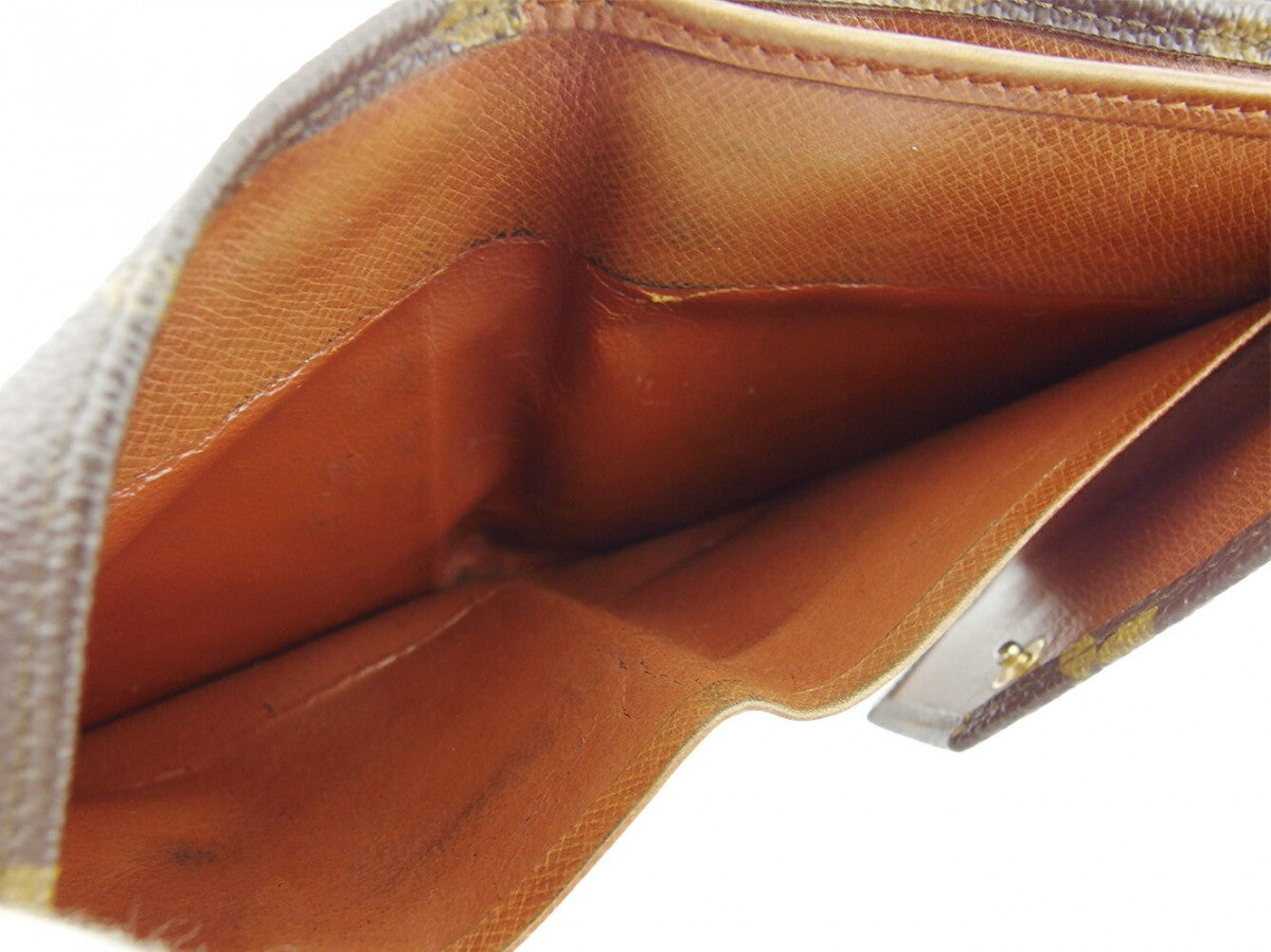 LOUIS VUITTON Bifold Wallet M61660 Brown beige Portonebi (old type)