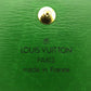 LOUIS VUITTON Long Wallet Purse M63574 green Pochette Porto MonÃ©credi