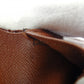 LOUIS VUITTON Bifold Wallet M61665 Brown beige Porte Billets Cartes Crdit Monet