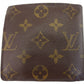 LOUIS VUITTON Bifold Wallet M61665 Brown beige Porte Billets Cartes Crdit Monet