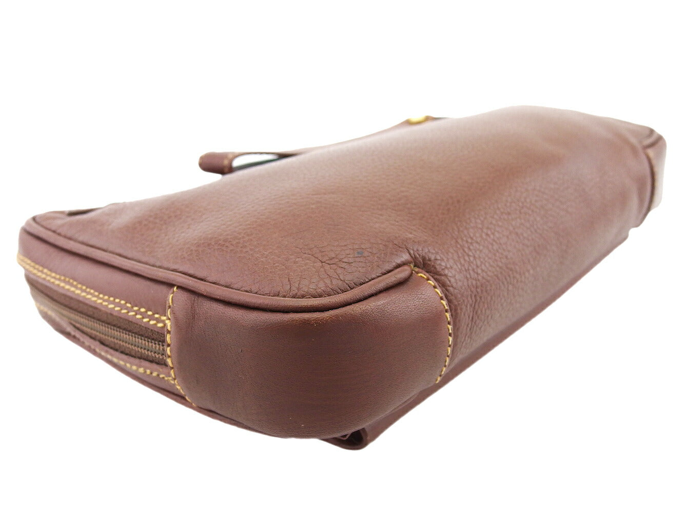 GUCCI Clutch bag Brown Old Gucci