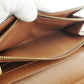 LOUIS VUITTON Long Wallet Purse Brown beige gold Portomoné Credit