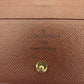 LOUIS VUITTON Bifold Wallet M60045 Brown beige Portefeuille Magellan