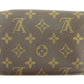 LOUIS VUITTON Tri-fold wallet M61202 Brown Porte TresorEtui Papie