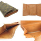 LOUIS VUITTON Tri-fold wallet M61202 Brown Porte TresorEtui Papie
