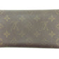 LOUIS VUITTON Long Wallet Purse M61725 Monogram canvas Brown Pochette Porto MonÃ©credi