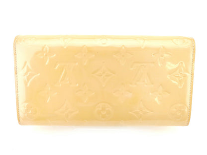 LOUIS VUITTON Long Wallet Purse M91171 beige Portefeuille Sarah