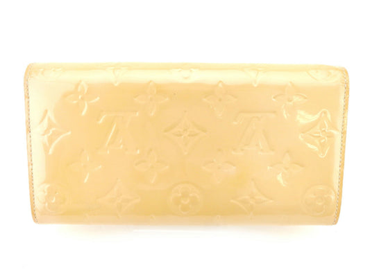 LOUIS VUITTON Long Wallet Purse M91171 beige Portefeuille Sarah