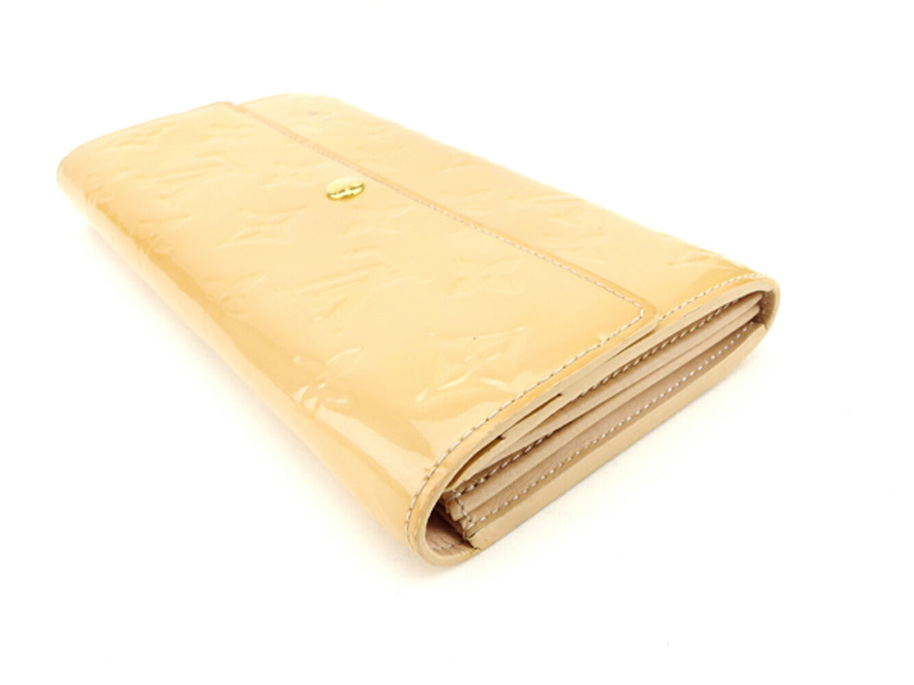 LOUIS VUITTON Long Wallet Purse M91171 beige Portefeuille Sarah