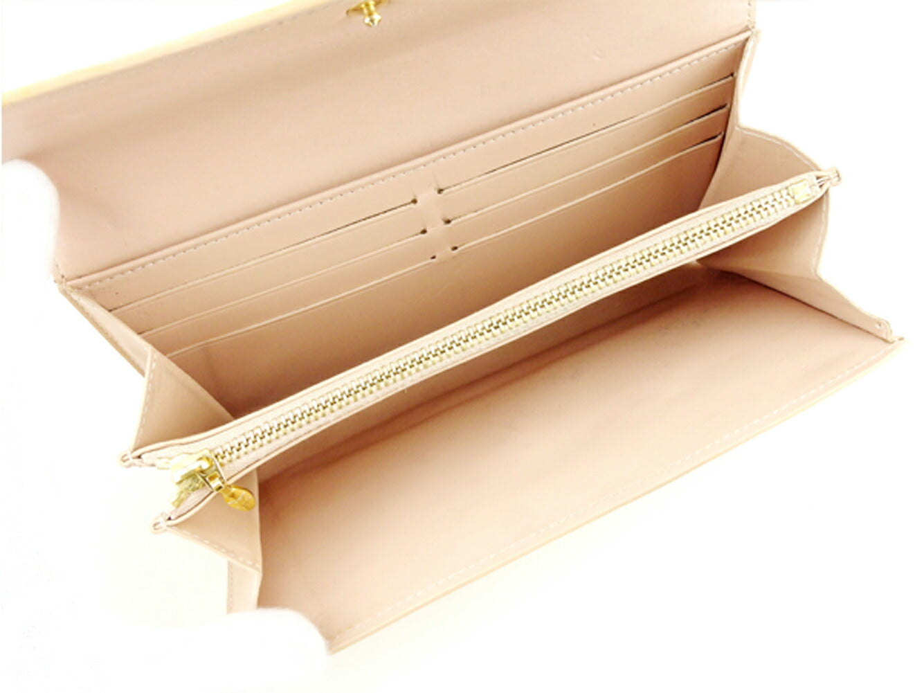 LOUIS VUITTON Long Wallet Purse M91171 beige Portefeuille Sarah