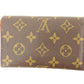 LOUIS VUITTON Long Wallet Purse M61730 Brown Portonebi Tresol
