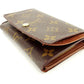 LOUIS VUITTON Long Wallet Purse M61730 Brown Portonebi Tresol