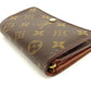 LOUIS VUITTON Long Wallet Purse M61730 Brown Portonebi Tresol