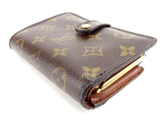 LOUIS VUITTON Bifold Wallet M61663 Brown Portonevie Vienova