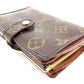 LOUIS VUITTON Bifold Wallet M61663 Brown Portonevie Vienova