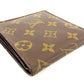 LOUIS VUITTON Bill Compartment M60879 Brown beige Porte BilletsCartes Crdit