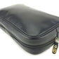 GUCCI Clutch bag Black gold Old Gucci