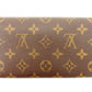 LOUIS VUITTON Long Wallet Purse M61725 Brown Pochette Porto MonÃ©credi