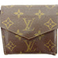 LOUIS VUITTON Bifold Wallet M61660 Brown Portonebi (old type)