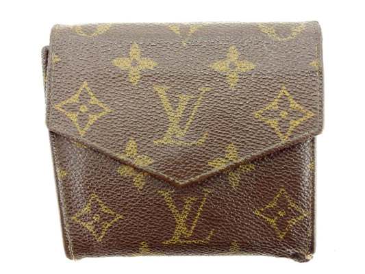 LOUIS VUITTON Bifold Wallet M61660 Brown Portonebi (old type)