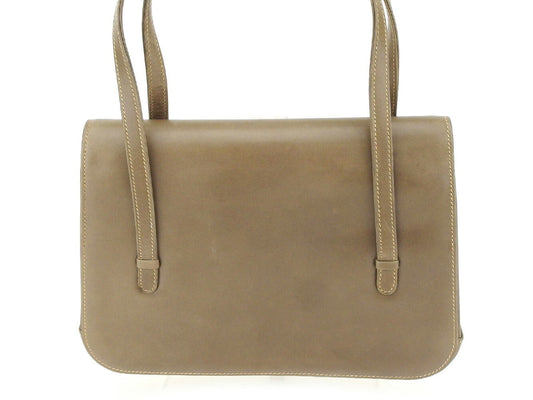 GUCCI Handbag Brown Gold Silver Old Gucci