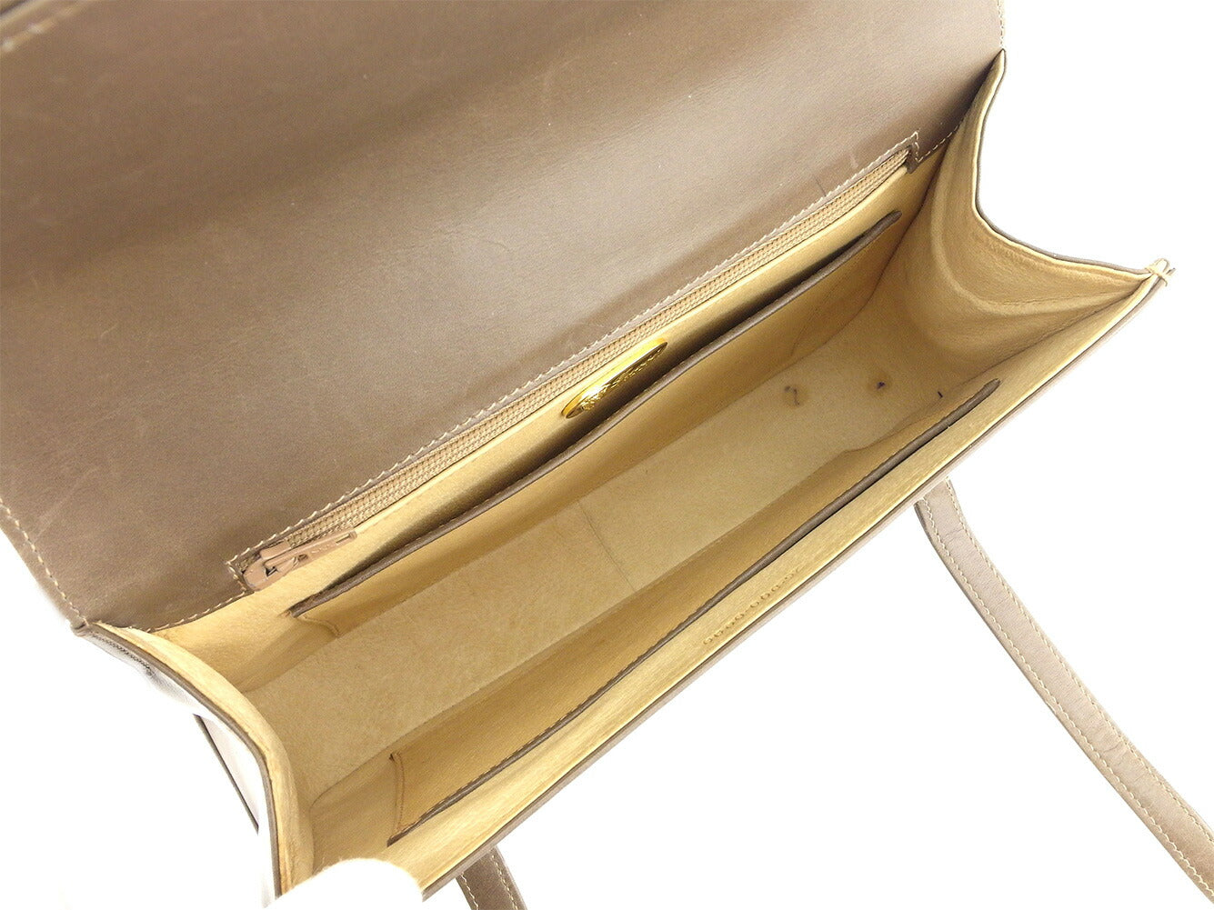GUCCI Handbag Brown Gold Silver Old Gucci