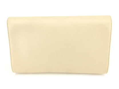 GUCCI Clutch bag Beige gold Old Gucci