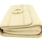 GUCCI Clutch bag Beige gold Old Gucci