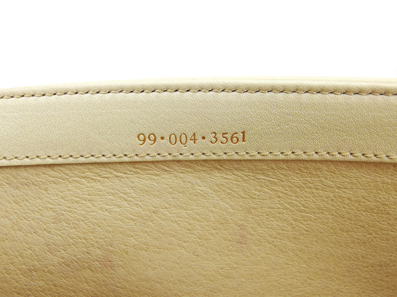 GUCCI Clutch bag Beige gold Old Gucci