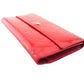 LOUIS VUITTON Long Wallet Purse M91165 Red Porte Tresor International
