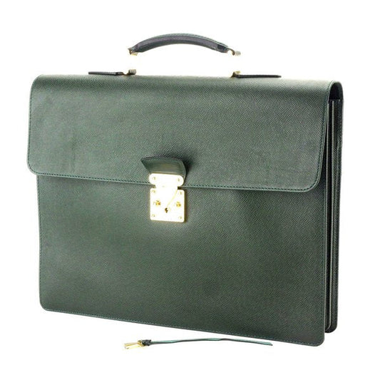 LOUIS VUITTON Business bag M30034 Green gold Moscova