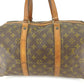 LOUIS VUITTON Boston Duffel bag M41626 Brown beige Sac spool35