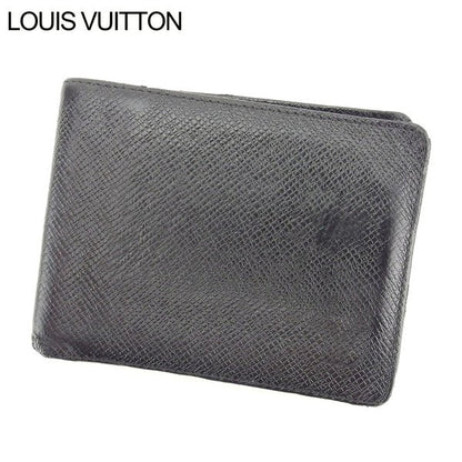 LOUIS VUITTON Bill Compartment M30482 black Porte Billets6Cartes Crdit