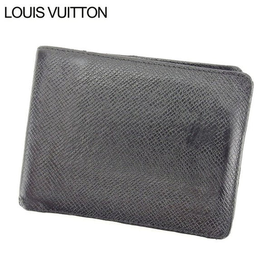 LOUIS VUITTON Bill Compartment M30482 black Porte Billets6Cartes Crdit