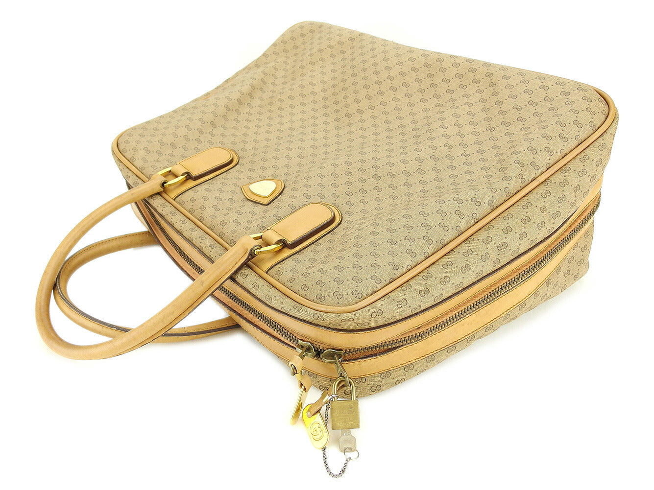 GUCCI Boston Duffel bag beige