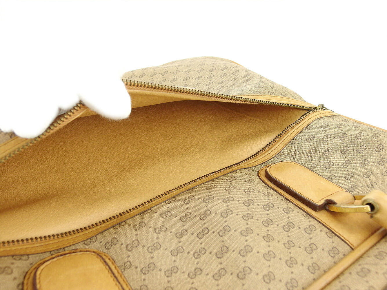 GUCCI Boston Duffel bag beige