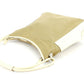 GUCCI Handbag Brown Beige Silver