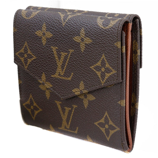LOUIS VUITTON Bifold Wallet M61660 Monogram canvas Brown Portonebier unisex(Unisex) Used Authentic