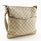 GUCCI Shoulder Bag 145857 GG canvas beige