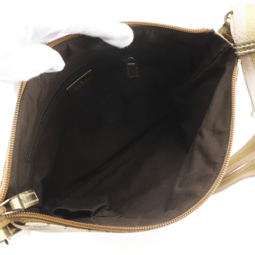 GUCCI Shoulder Bag 145857 GG canvas beige