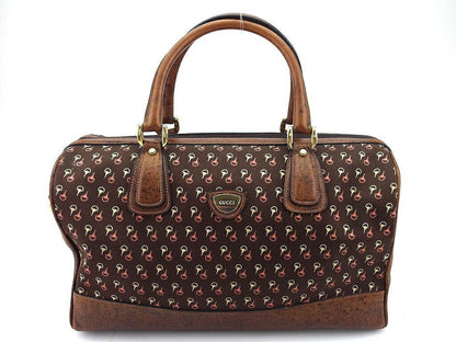 GUCCI Shoulder Bag Dark brown