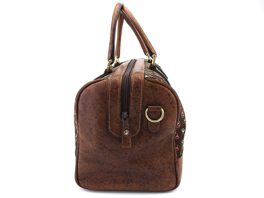 GUCCI Shoulder Bag Dark brown