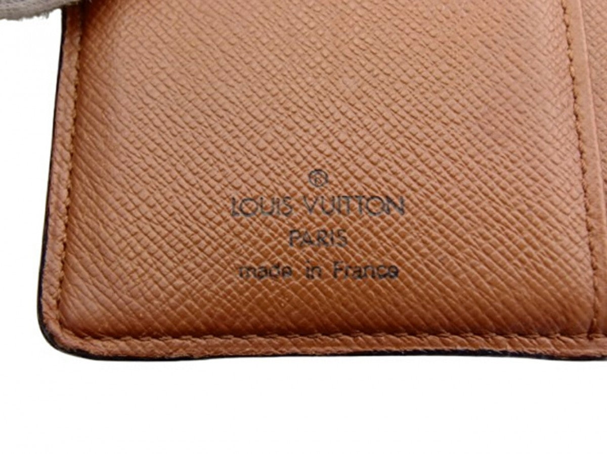 LOUIS VUITTON Bifold Wallet M61674 Brown Portefeuille Vienova