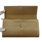 LOUIS VUITTON Long Wallet Purse Ambre (Beige) Pochette Porto MonÃ©credi