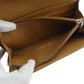LOUIS VUITTON Long Wallet Purse Ambre (Beige) Pochette Porto MonÃ©credi