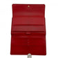 LOUIS VUITTON Bifold Wallet M63717 Red Porte TresorEtui Papie