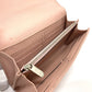 LOUIS VUITTON Long Wallet Purse M60145 monogram mahina leather pink Monogram Mahina Portefeuille Iris Women Used Authentic